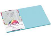 Pacon P7712 Peacock Sulphite Construction Paper 76 lbs. 12 x 18 Turquoise 50 Sheets Pack