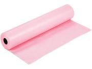 Pacon 63260 Rainbow Duo Finish Colored Kraft Paper 35 lbs. 36 x 1000 ft Pink