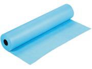 Pacon 63150 Rainbow Duo Finish Colored Kraft Paper 35 lbs. 36 x 1000 ft Sky Blue