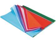 Pacon 58516 Spectra Art Tissue 10 lbs. 20 x 30 20 Assorted Colors 100 Sheets Pack