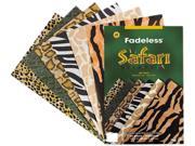 Pacon 57770 Fadeless Safari Prints Paper 50 lbs. 12 x 18 24 Sheets Pack
