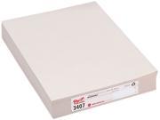 Pacon 3407 White Newsprint 30 lbs. 9 x 12 White 500 Sheets Pack