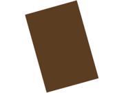 Pacon 103630 Riverside Construction Paper 76 lbs. 12 x 18 Dark Brown 50 Sheets Pack