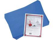 Pacon 103625 Riverside Construction Paper 76 lbs. 12 x 18 Dark Blue 50 Sheets Pack