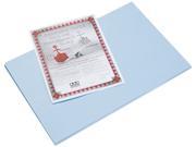 Pacon 103623 Riverside Construction Paper 76 lbs. 12 x 18 Light Blue 50 Sheets Pack