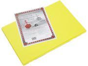 Pacon 103616 Riverside Construction Paper 76 lbs. 12 x 18 Yellow 50 Sheets Pack