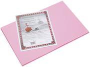 Pacon 103615 Riverside Construction Paper 76 lbs. 12 x 18 Pink 50 Sheets Pack