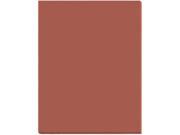 Pacon 103470 Riverside Construction Paper 76 lbs. 18 x 24 Brown 50 Sheets Pack