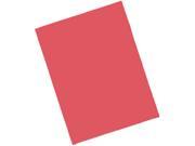 Pacon 103455 Riverside Construction Paper 76 lbs. 12 x 18 Red 50 Sheets Pack