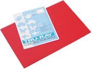 Pacon 103432 Tru Ray Construction Paper 76 lbs. 12 x 18 Festive Red 50 Sheets Pack