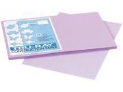 Pacon 103050 Tru Ray Construction Paper 76 lbs. 12 x 18 Lilac 50 Sheets Pack