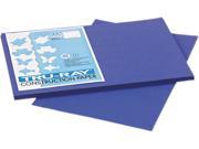 Pacon 103049 Tru Ray Construction Paper 76 lbs. 12 x 18 Royal Blue 50 Sheets Pack
