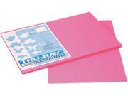 Pacon 103045 Tru Ray Construction Paper 76 lbs. 12 x 18 Shocking Pink 50 Sheets Pack
