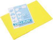 Pacon 103036 Tru Ray Construction Paper 76 lbs. 12 x 18 Yellow 50 Sheets Pack