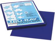 Pacon 103017 Tru Ray Construction Paper 76 lbs. 9 x 12 Royal Blue 50 Sheets Pack