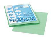 Pacon 103015 Tru Ray Construction Paper 76 lbs. 9 x 12 Light Green 50 Sheets Pack