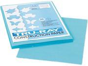 Pacon 103007 Tru Ray Construction Paper 76 lbs. 9 x 12 Turquoise 50 Sheets Pack