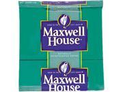 Maxwell House 395680 Filter Packs Decaffeinated Coffee .7 oz 100 Carton