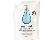 Method 00653 Refill for Gel Handwash 34 oz. Plastic Pouch Sea Minerals