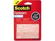 Scotch RFD7090 Hook and Loop Fastener Tape 2 x 3 two sets White