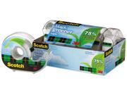 Scotch 6123 Magic Greener Tape in Refillable Dispenser 3 4 x 600 1 Core 6 Pack