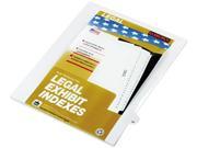 Kleer Fax 82246 80000 Series Legal Index Dividers Side Tab Printed 46 25 Pack