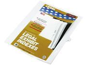 Kleer Fax 80014 80000 Series Legal Index Dividers Side Tab Printed N 25 Pack