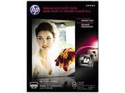 Hewlett Packard CR664A Premium Plus Photo Paper 80 lbs. Glossy 8 1 2 x 11 50 Sheets Pack