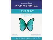 Hammermill 12553 4 Laser Print Office Paper 98 Brightness 28lb 8 1 2 x 11 White 500 Shts Ream