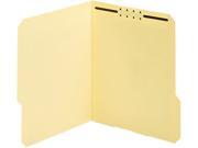 Globe-Weis 24534 Manila Folders, One Fastener, 1/3 Tab, Letter, 50/Box