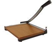 X ACTO 26615 Square Commercial Grade Wood Base Guillotine Trimmer 15 Sheets 15 x 15