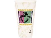 Dixie 5360CD Hot Cups Paper 20 oz. Coffee Dreams Design 25 Pack