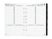 Day Timer 12010 1201 Dated One Page per Day Organizer Refill January December 5 1 2 x 8 1 2