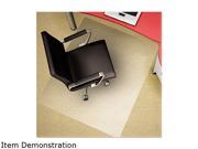 Deflect o CM11242PC Polycarbonate Chair Mat 45w x 53l Clear