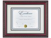 DAX N3245S3T World Class Document Frame w Certificate Rosewood 11 x 14