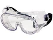 Crews 2230R Chemical Safety Goggles Clear Lens
