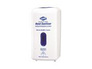 Clorox 30242 No Touch Hand Sanitizer Dispenser Adjustable Sensor White 1 Each