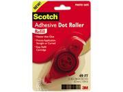 Scotch Adhesive Dot Refill .3 in x 49ft