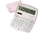 Victor 909 9 909 9 Limited Edition Pink Compact Calculator 10 Digit LCD