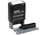Trodat 5916 Self Inking Do It Yourself Message Dater 3 4 x 1 7 8