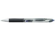 BIC RTR5711BE Triumph 537RT Roller Ball Retractable Gel Pen Blue Ink Medium Dozen