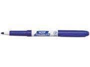 BIC GDE11 BE Great Erase Grip Dry Erase Markers Fine Point Blue Dozen