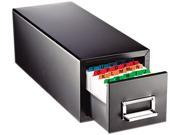 STEELMASTER by MMF Industries 263F4616SBLA Drawer Card Cabinet Holds 1 500 4 x 6 cards 8 7 8 x 18 1 8 x 8