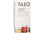 Tazo 153966 Assorted Tea Bags Three Each Flavor 24 Tea Bags Box