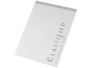 Tops 99710 Classified Colors Notebook w White Cover Lgl Rule Ltr Orchid 70 Sheets
