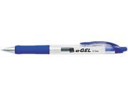 eGEL Retractable Gel Pen Roller Ball Blue Ink Medium