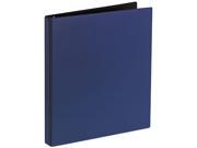 Avery 27051 Durable EZ-Turn Ring Reference Binder, 11 x 8-1/2, 1/2" Capacity, Blue