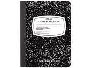 Mead 09932 Wireless Composition Book College Rule 9 3 4 x 7 1 2 White 100 Sheets