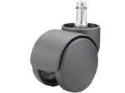 Master Caster 64335 Safety Casters 100 lbs. Caster Nylon Matte Black 5 Set