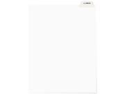 Avery Style Preprinted Legal Bottom Tab Dividers Exhibit P Letter 25 Pack